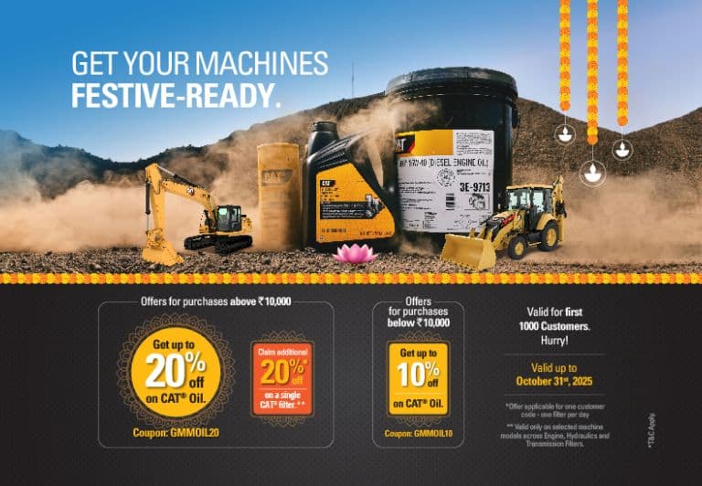 Performance Meets Festivity – Special Offers on CAT® Oils!