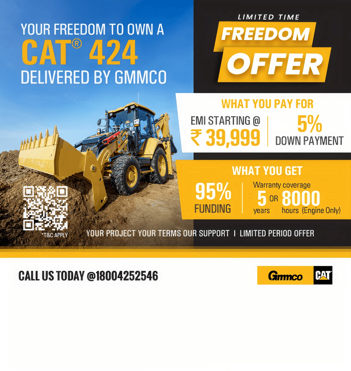 Own the Power of CAT® 424 – Now Easier Than Ever!