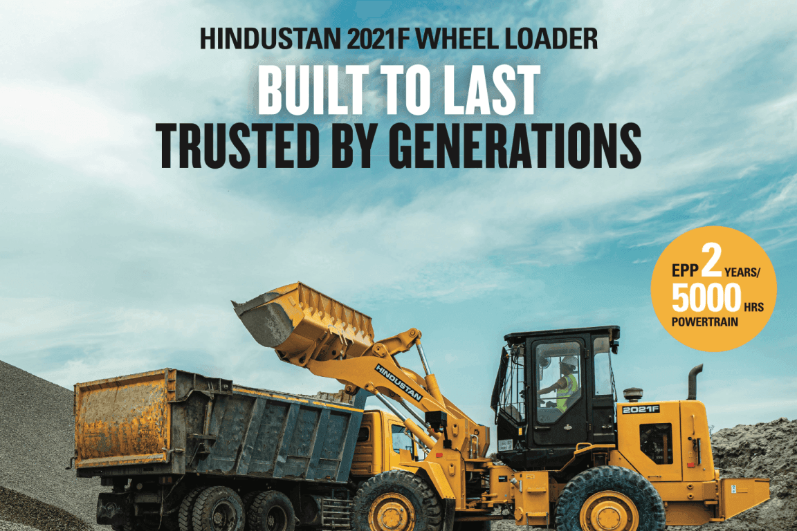 Hindustan 2021F Wheel Loader – Excon Finance Offers