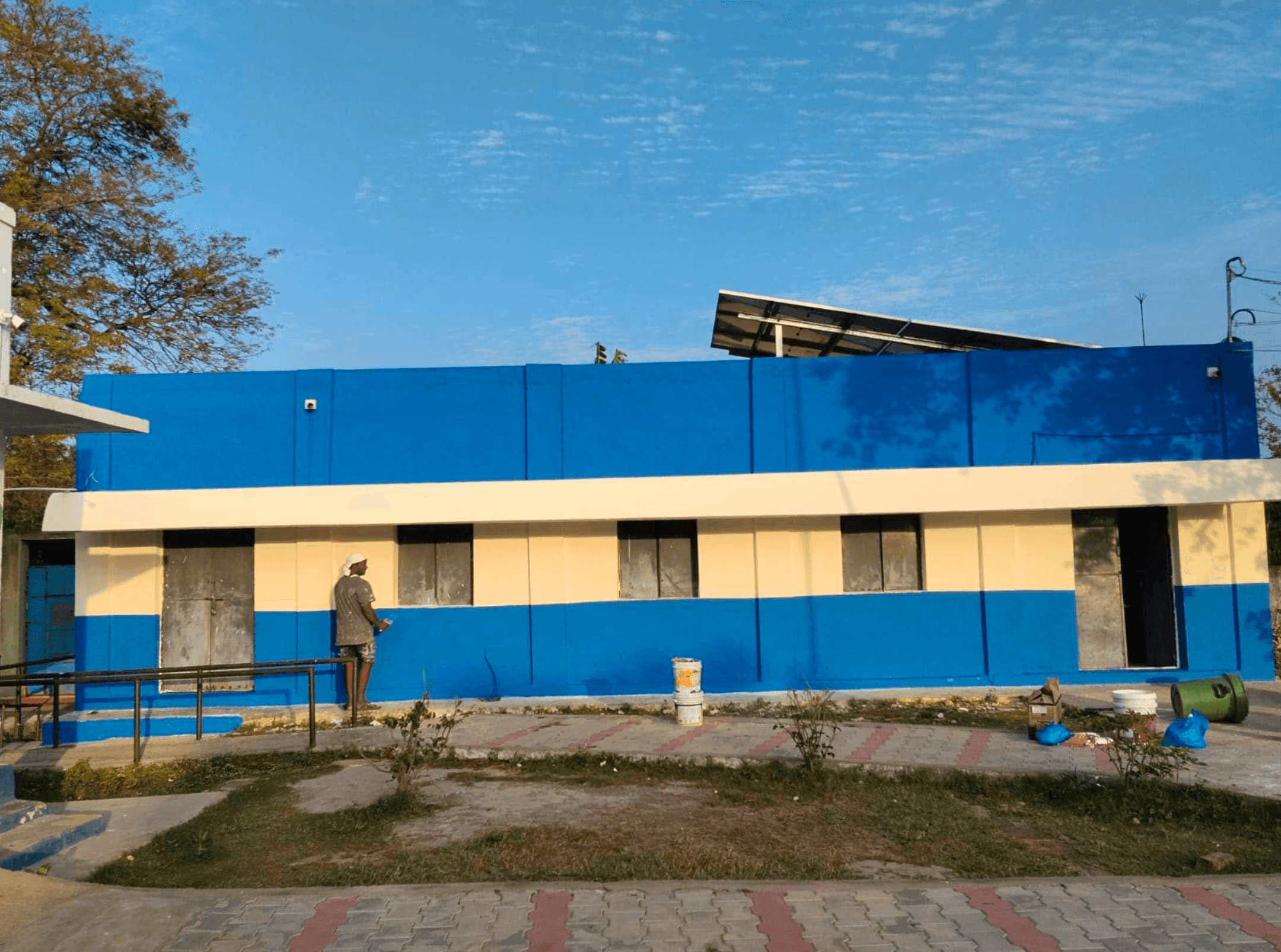 New building construction