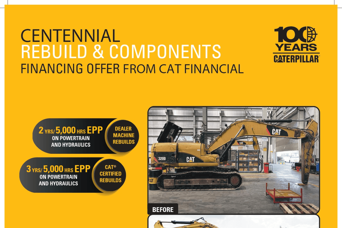 Centennial Rebuild & Components – Cat® Financial Offer