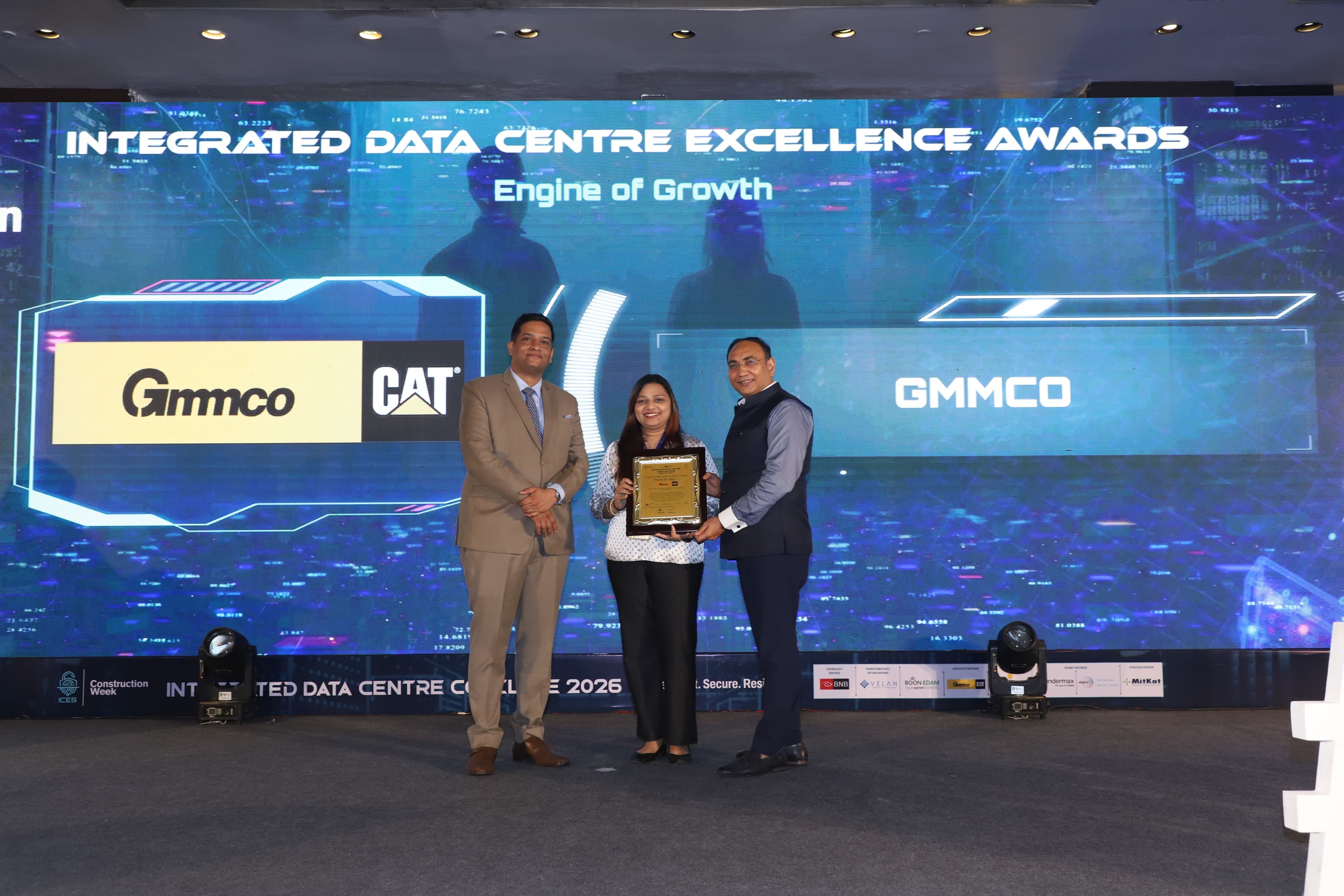 Engine of Growth award at the Integrated data Centre Conclave 2026 by Construction Week (ITP Media)