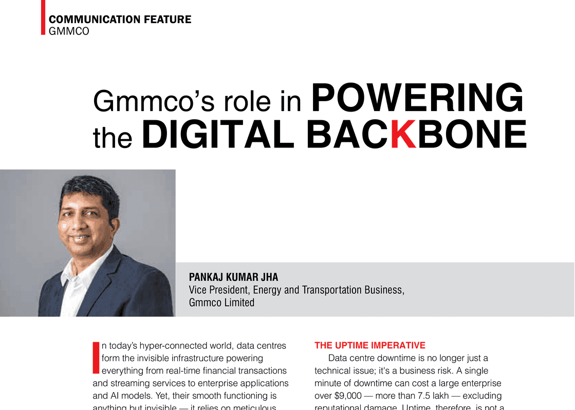 Gmmco's Role in Powering the Digital Backbone