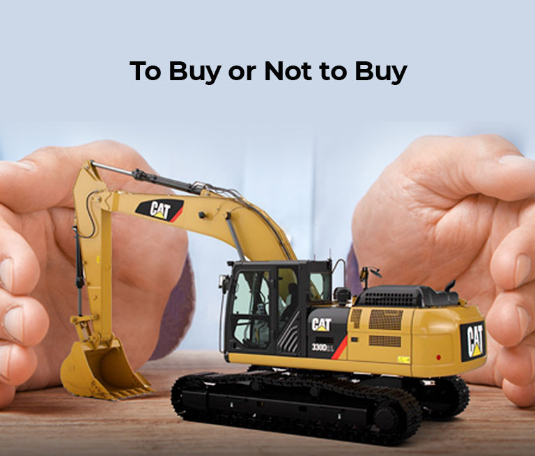 Advantages and disadvantages of Buying Construction Equipments