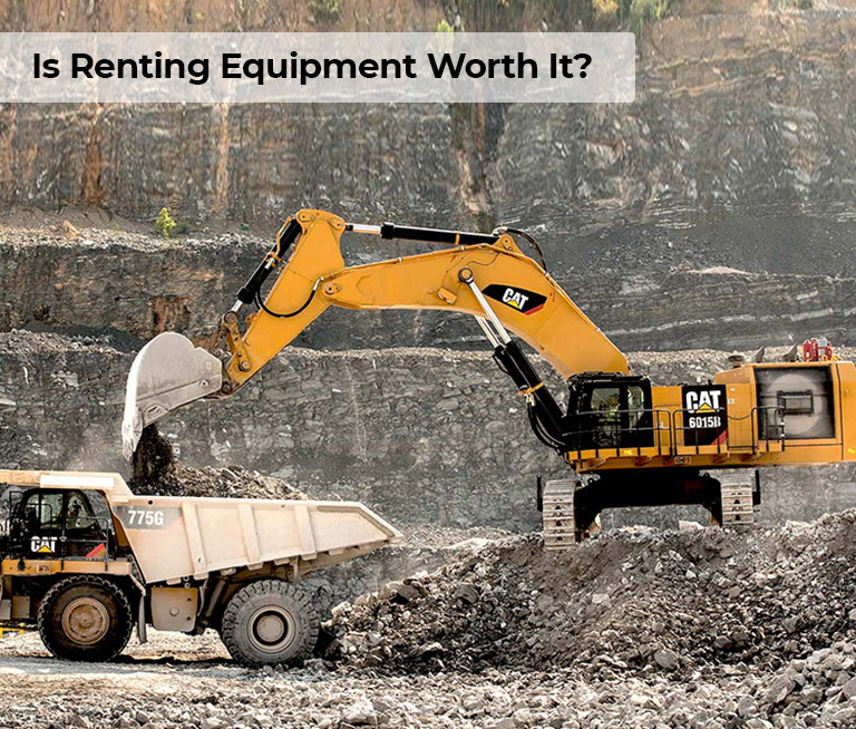 Advantages and disadvantages of Renting Construction Equipment