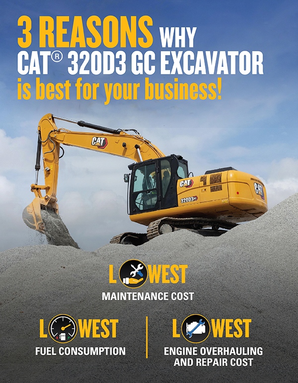 3 Reason why cat excavator is best in bussiness