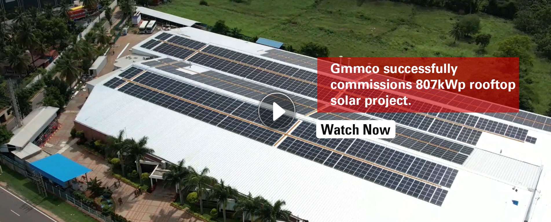 Gmmco solar energy banner
