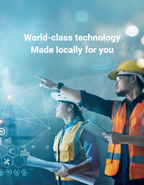 World-class technology Made locally for you Mobile